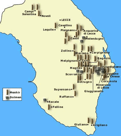Salentonline It Il Portale Del Salento Cartine