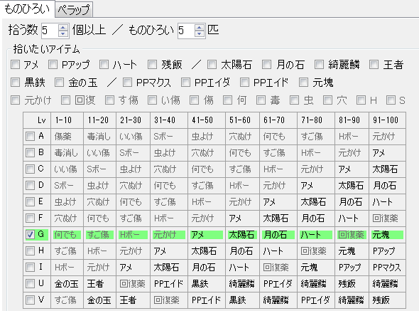 Bwものひろい乱数 メルチラ メルセラのチラシの裏