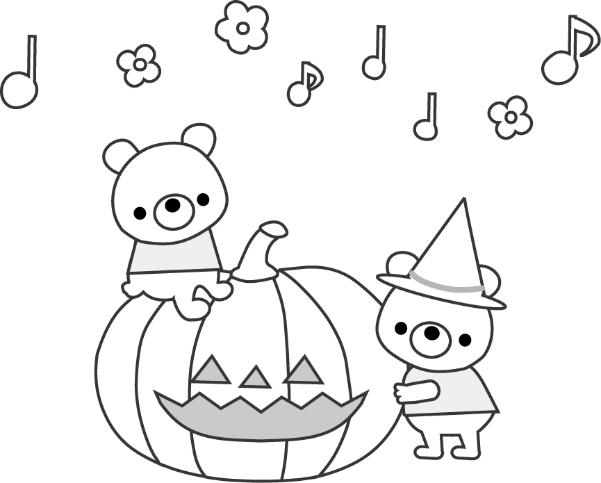 かわいいハロウィンのイラスト 無料イラスト