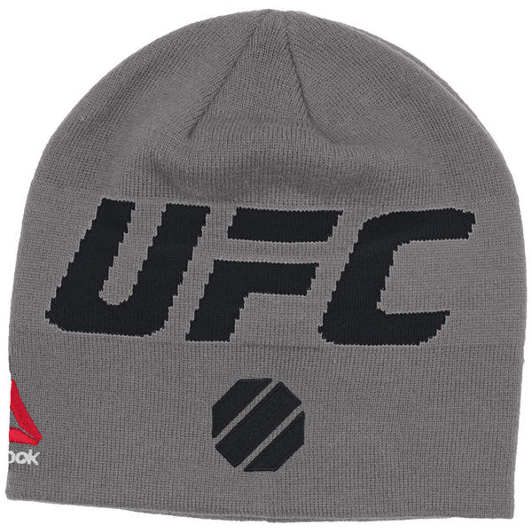 ufc-reebok-logo-knit-beanie-grey