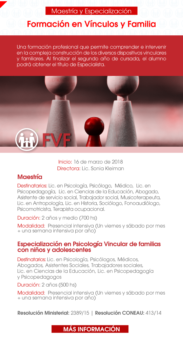  Formacisn en Vmnculos y Familia