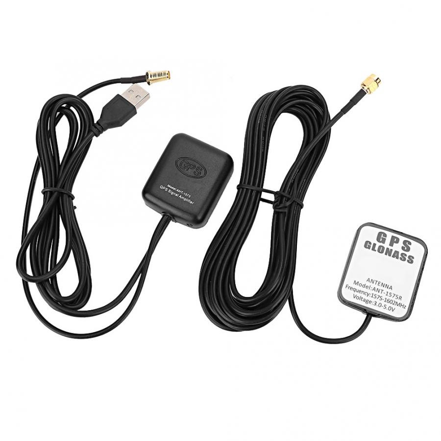 Receptor de gps antena ant 1573 carro gps amplificador de sinal antena  antena auto receptor de navegação fm conversor oto aksesuar|Receptor GPS e  antena| - AliExpress
