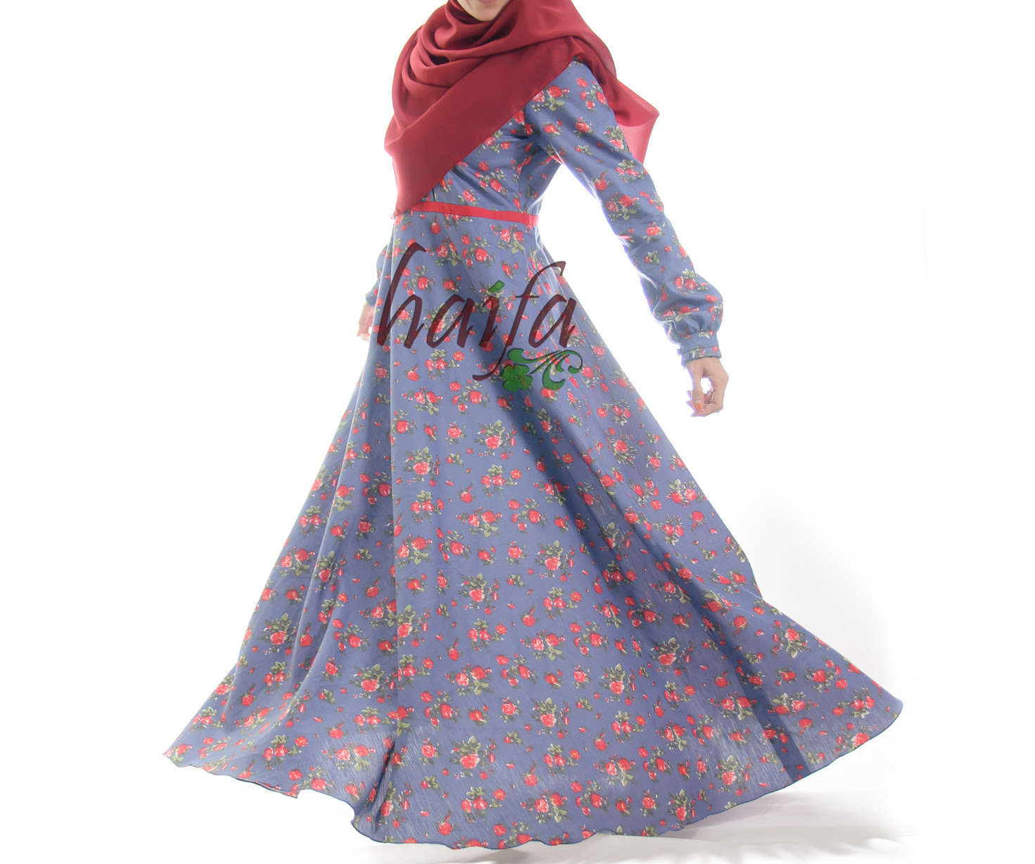 Model Baju Gamis Klok