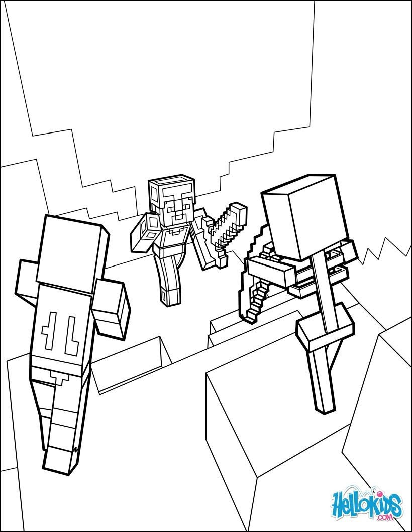 Download Minecraft Cat Coloring Pages at GetColorings.com | Free printable colorings pages to print and color