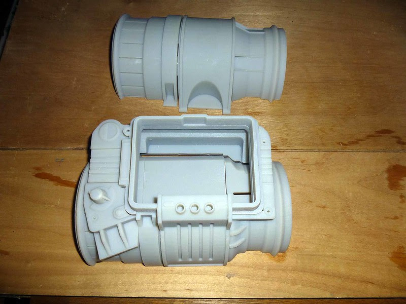 Pip Boy Parts Stacked Together