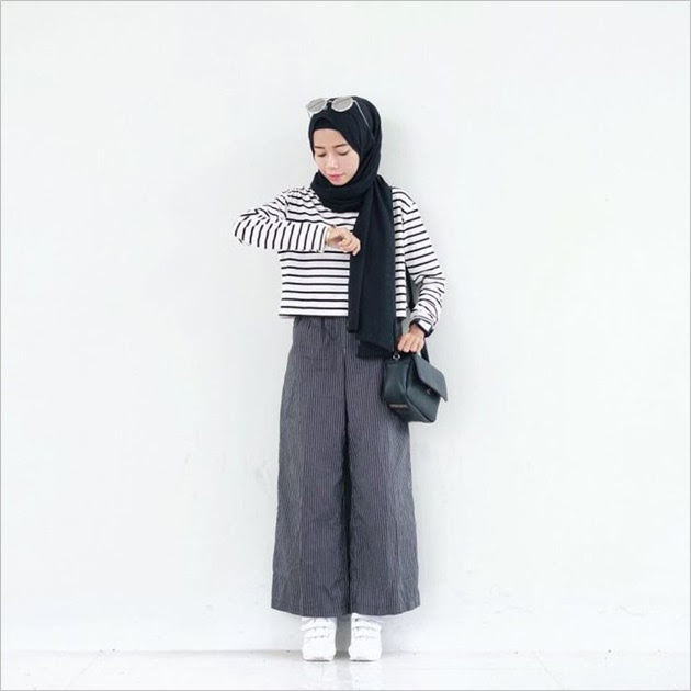 Nggak Pede Pakai Kulot Karena Pendek 4 Tips Mix and Match Nggak Pede Pakai Kulot Karena Pendek 4 Tips Mix and Match