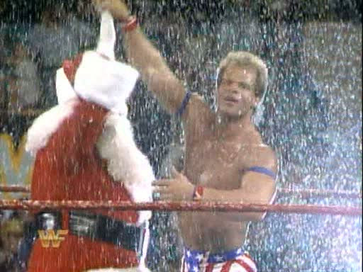 WWE-WWF_Survivor-Series-1993_Lex-Luger_with_Santa-Claus