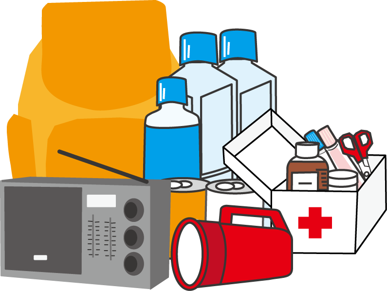 防災訓練のイラスト 無料イラスト フリー素材