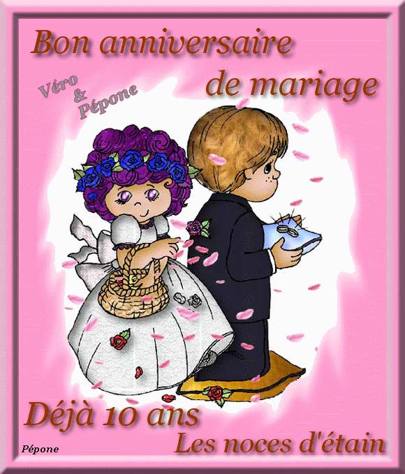 Bonne Anniversaire De Mariage Gif