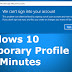We Can't Sign In To Your Account Windows Server - How to fix 'we can't sign into your account' and 'you've been signed in with a temporary profile' in windows 10 · please back up your computer or c:usersusername .