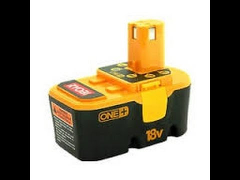 How to charge A DEAD Ryobi 18 volt rechargeable battery! - YouTube