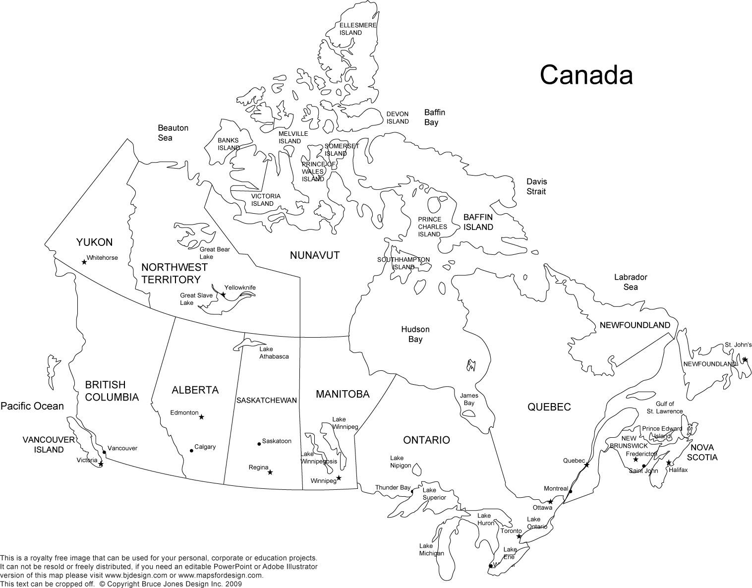 slepá mapa kanada Slepá Mapa Kanady | adviseurmakelaar slepá mapa kanada