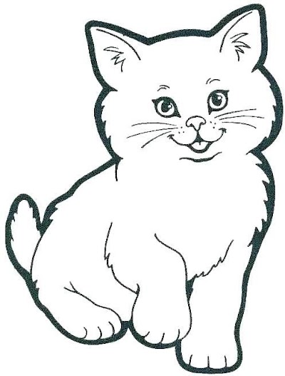 Free Cat Coloring Pages