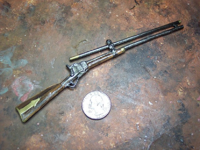 Scoped Sharps rifle based on the rifle used by Josey Wales "Well Mr. Carpet 