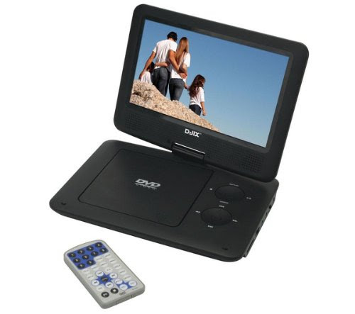  DJIX Lecteur DVD portable PVS 902-76L HD