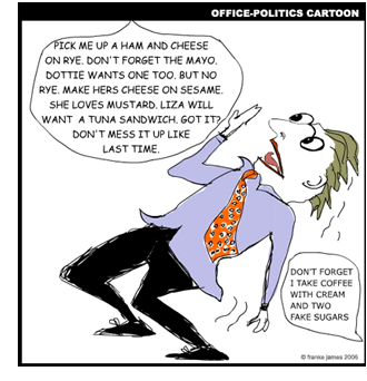 office politics doodle