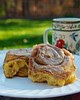 Sweet Potato Brioche Cinnamon Rolls with Maple Butter