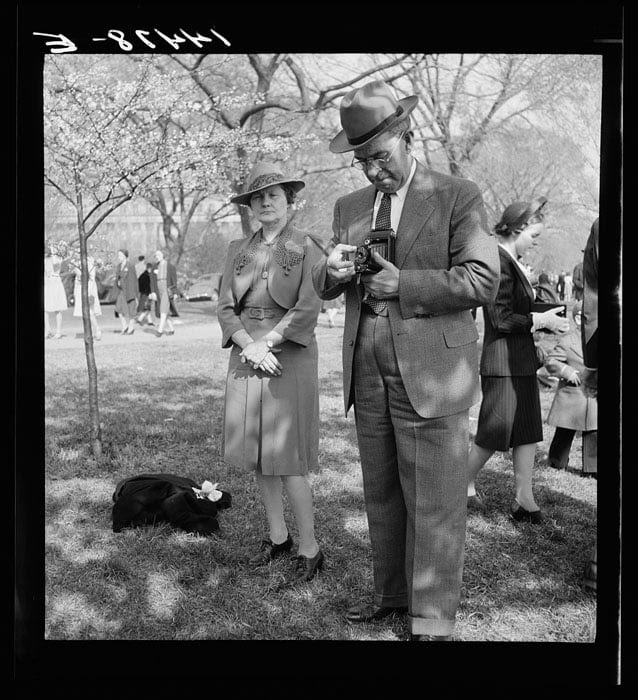 Steady dad, this is for the folks at home. Cherry Blossom Festival, Washington, D.C. Photo by Martha McMillan Roberts.