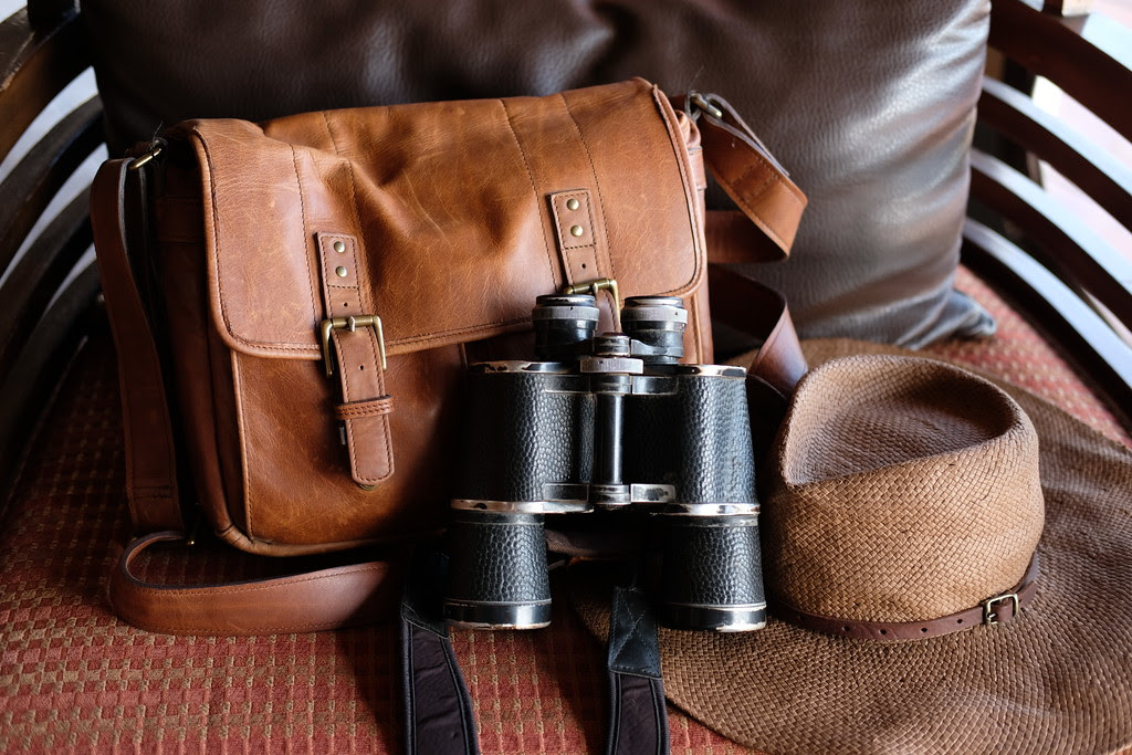 ONA Camera Bag on Safari 