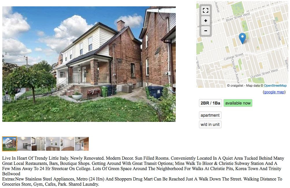 Apartments in Toronto