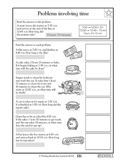 Math worksheets 5th grade word problems