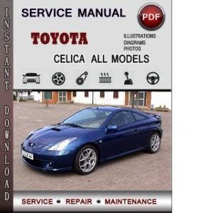 PDF 2004 Toyota Celica Service Repair Manual Software