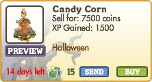 Candy Corn Fountain Market Info