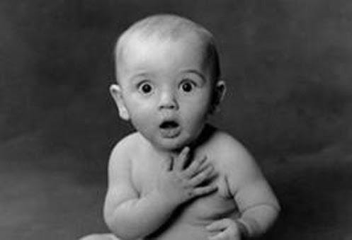 Image result for shocked baby