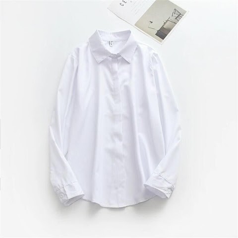 h&m kemeja putih