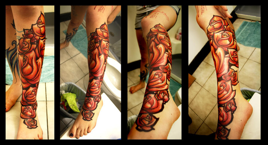 rose tattoo stencils