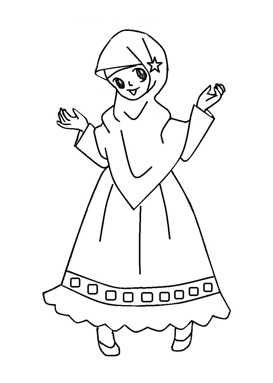 Gambar Warna Kartun Anak Ceria Azhan co Gambar Warna Kartun Anak Ceria Azhan co