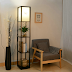 White Wood Floor Lamp - Like table lamps, floor lamps cast a warm, ambient, cozy glow, and are also good for delivering local light to a couch or chair.