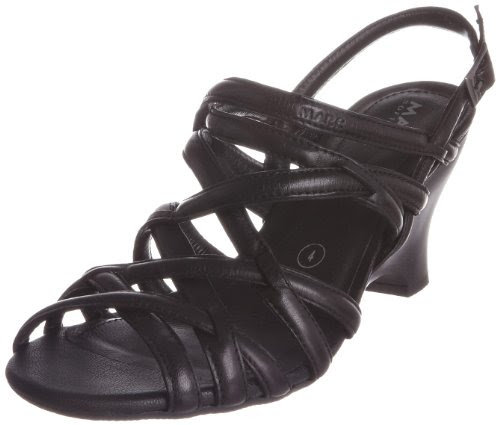 Reviews Marc Women's Mara 1.457.01-18 100 Black Open Toe Black 9146100 6 UK