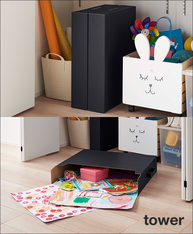 収納ボックス 作品収納ボックス Tower タワー 収納 整理 箱 おしゃれ デザイン 送料無料の特典 セレクトショップ Aqua アクア