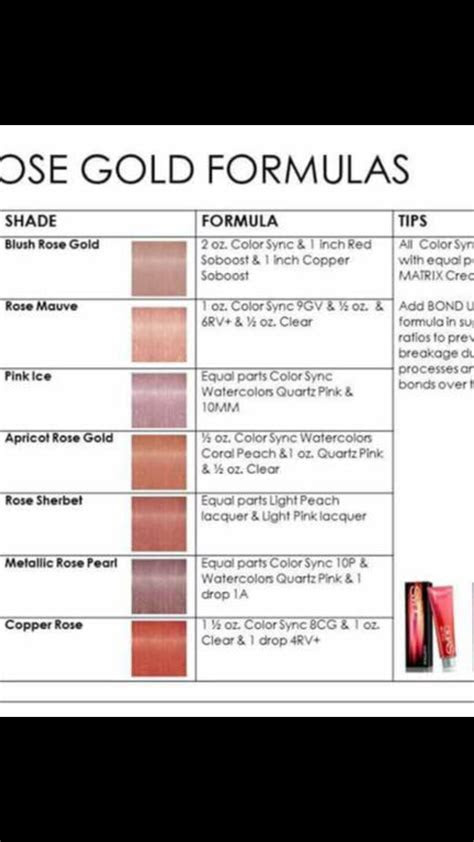 Webexplore matrix uk colour range. matrix hair colour chart uk