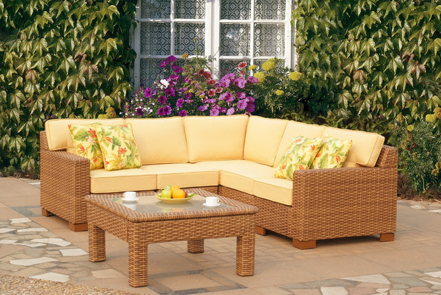 Modern Wicker Sectionals - - patio furniture and outdoor furniture ...