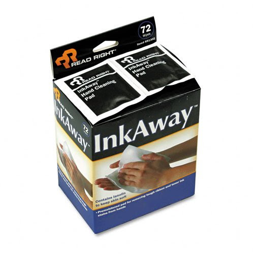 REARR1302 - Ink Away Hand Cleaning Pads On Sale