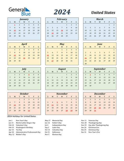  free 2024 calendar with holidays gambaran