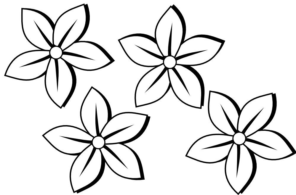 Free Free 250 Simple Flower Drawing Svg SVG PNG EPS DXF File