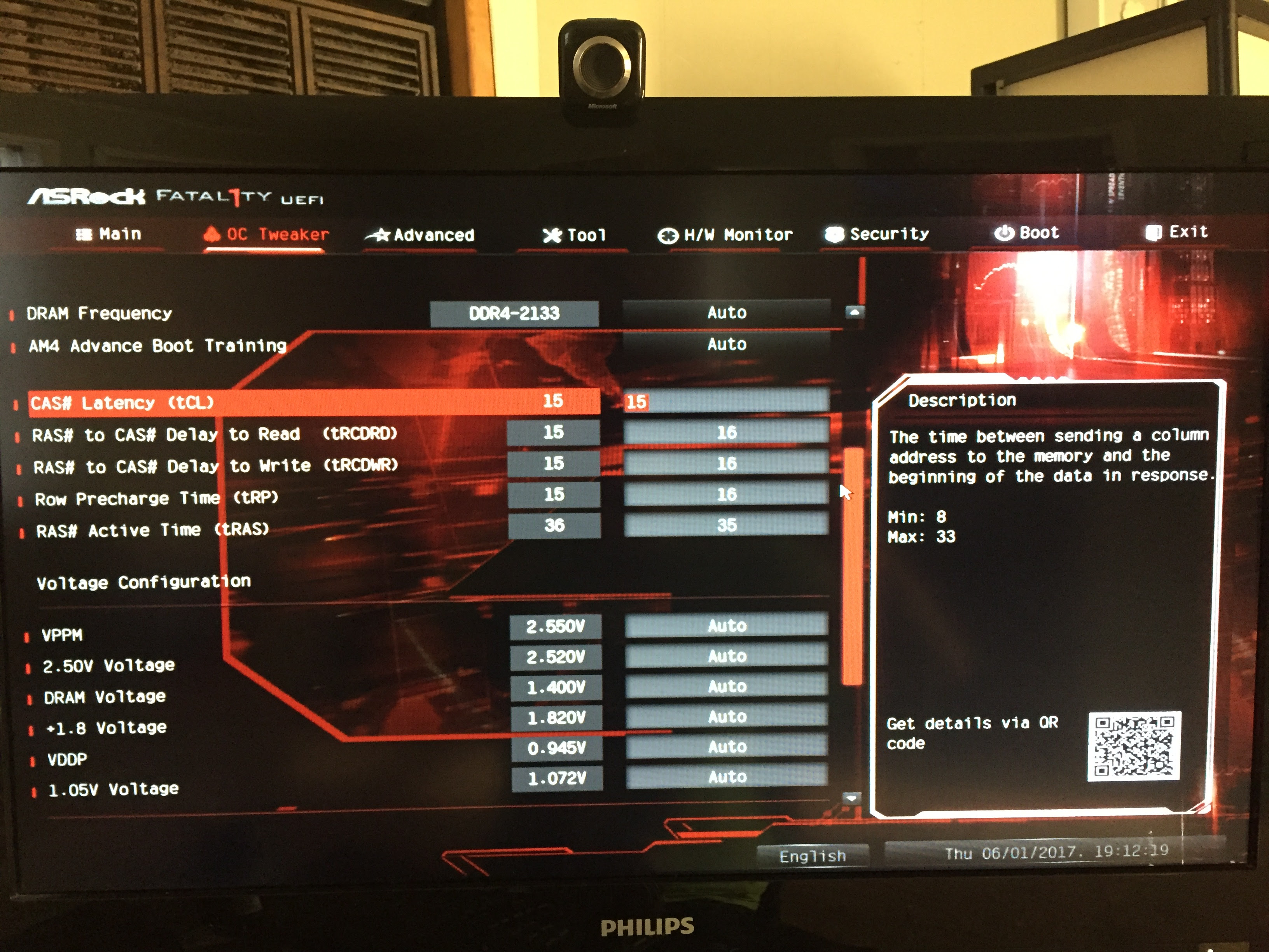 Can T Overclock Ram On Asrock Ab350 Fatal1ty Gaming K4 Tom S Hardware Forum