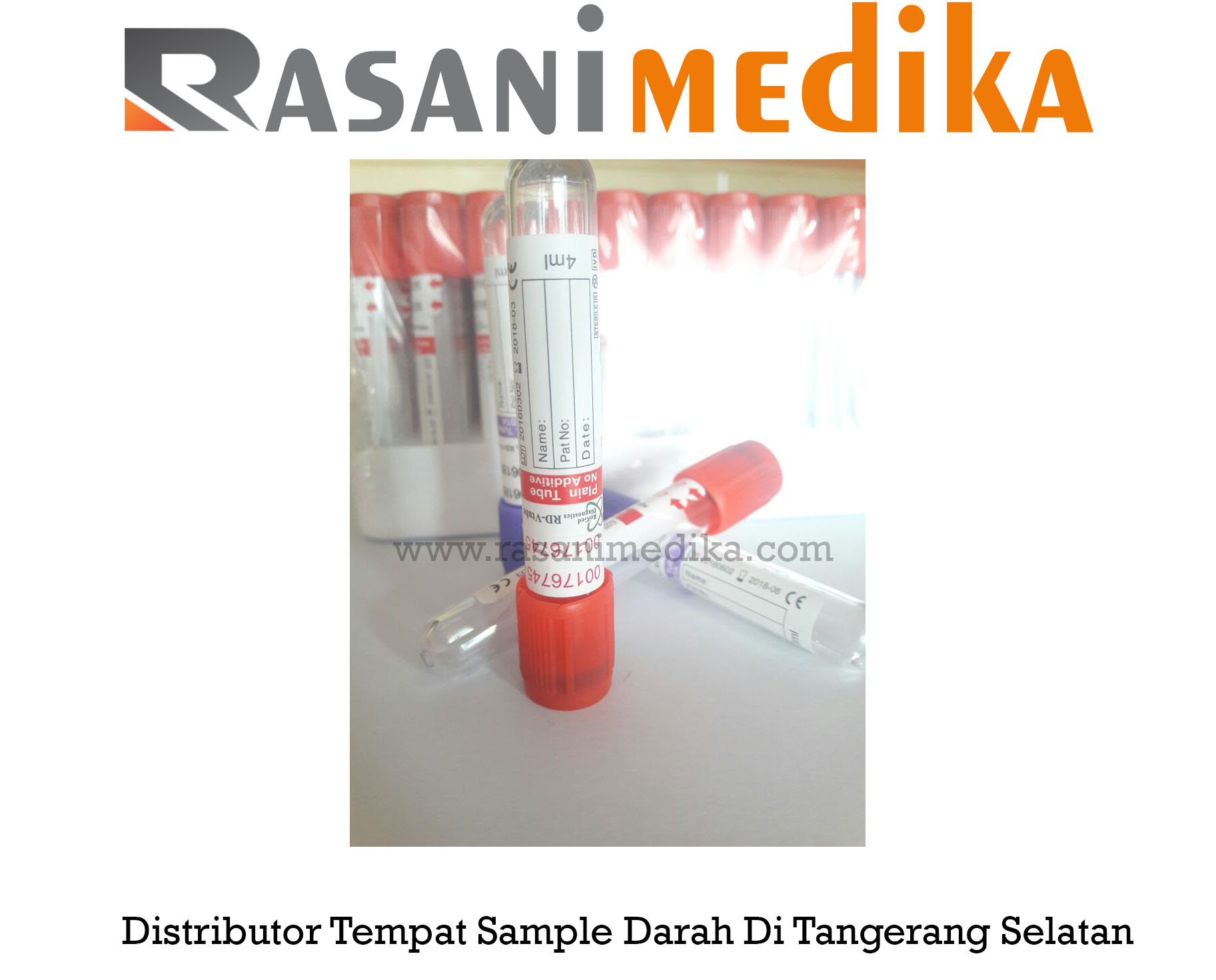 Distributor Tempat Sample Darah Di Tangerang Selatan 
