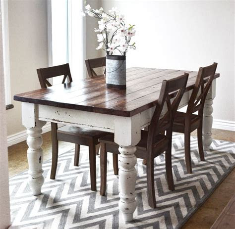 ana white diy farmhouse table