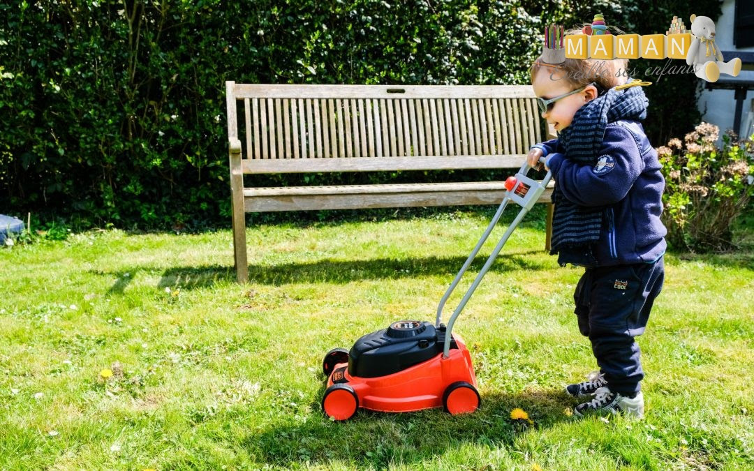 Ma Tondeuse Smoby Maman Eveille Ses Enfants