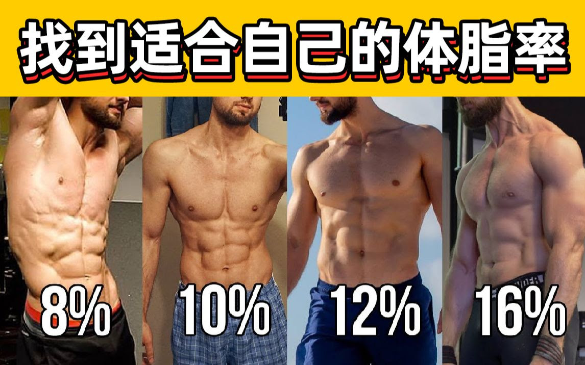 健身科普 双语字幕丨如何找到最适合自己的体脂率 不要再盲目追求低体脂率啦 哔哩哔哩 つロ干杯 Bilibili