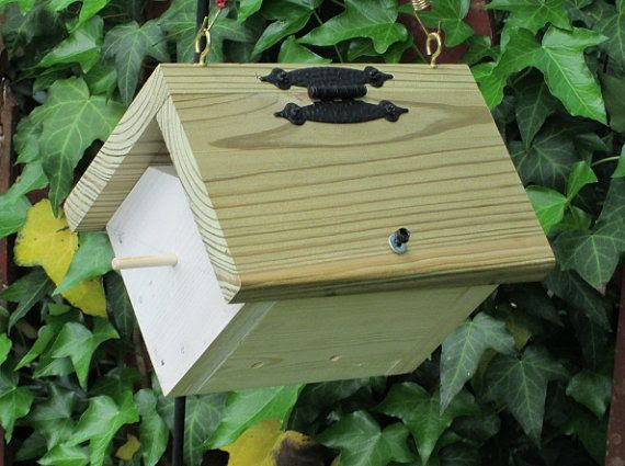 Complete Unpainted wood bird house Wood creative