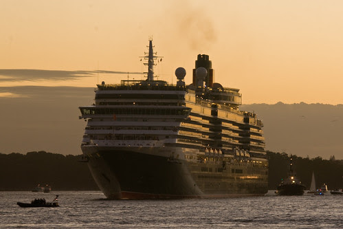 Queen Victoria in Sydney Harbour