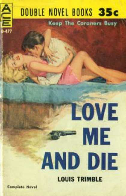 Image result for love me and die pulp cover