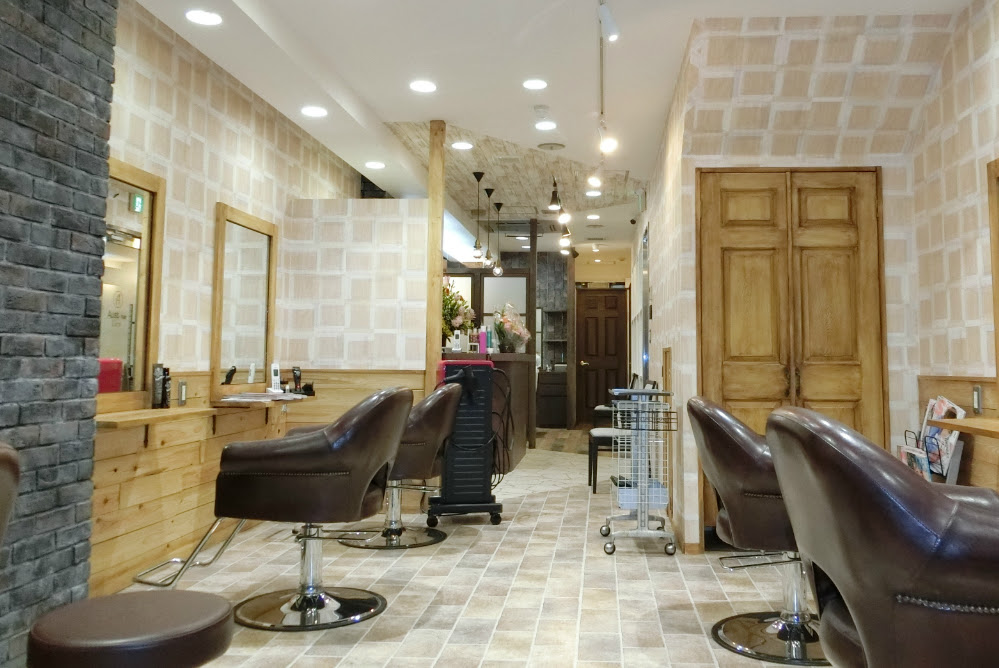 美容室 Aust Hair Lien 心斎橋店 店舗改装 美容室改装 店舗リフォーム専門店 株式会社フロンティア