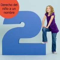 Los niños tienen derecho a un nombre