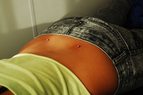 navel/ surface piercing. Fuck Yeah Back Dimples - maygantista: I had to get 